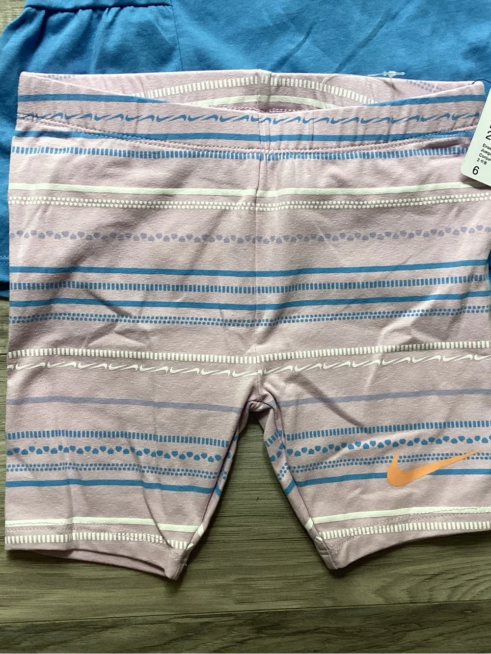 Nike Girls Tank & bike Shorts Set size 6(NWT) ~PRICE FIRM, NO OFFERS~